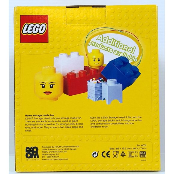 LEGO Iconic Mini Figure Girl Storage Head Small - Picture 2 of 3